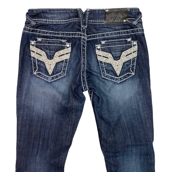 Women’s Vigoss Premium Denim Embellished Jeans - Size 5 (29"x31") - Picture 4 of 7